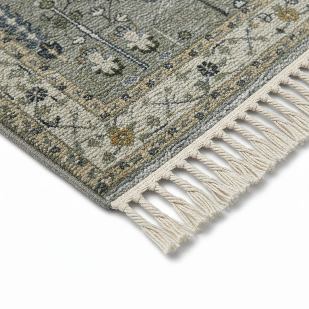 VERAVELA - Hand Knotted Oushak Carpet